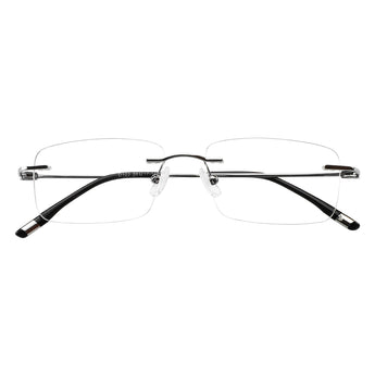 Metal Rectangle Eyeglasses
