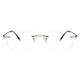 Metal Rectangle Eyeglasses