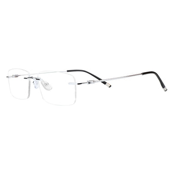 Metal Rectangle Eyeglasses