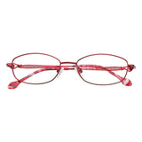 Metal Oval Eyeglasses