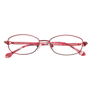 Metal Oval Eyeglasses