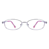 Metal Oval Eyeglasses