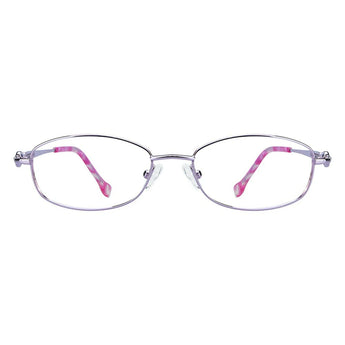 Metal Oval Eyeglasses