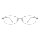 Metal Oval Eyeglasses