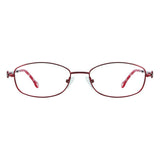 Metal Oval Eyeglasses