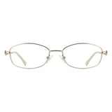 Metal Oval Eyeglasses