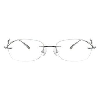 Metal Geometric Eyeglasses