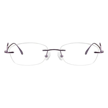 Metal Geometric Eyeglasses
