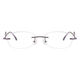 Metal Geometric Eyeglasses