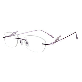 Metal Geometric Eyeglasses