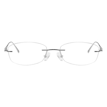 Metal Rectangle Eyeglasses