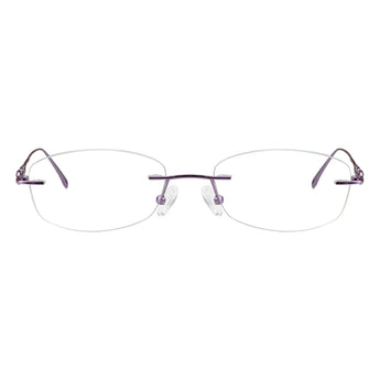 Metal Rectangle Eyeglasses