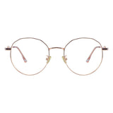 Metal Oval Eyeglasses