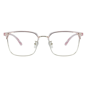 Metal Square Eyeglasses