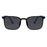 TR & Silica Gel Rectangle Sunglasses