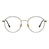 Metal Oval Eyeglasses