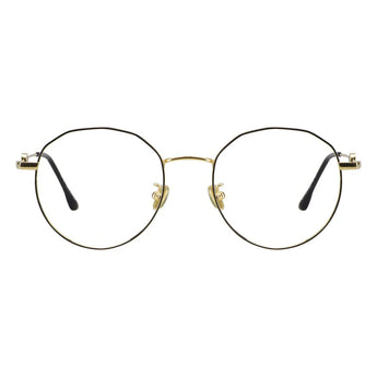 Metal Oval Eyeglasses