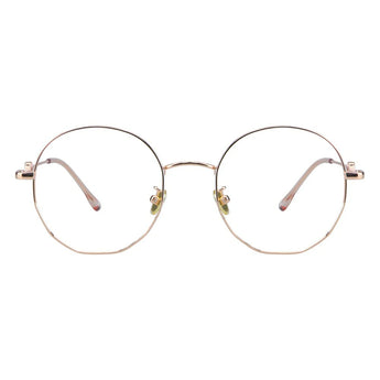 Metal Oval Eyeglasses