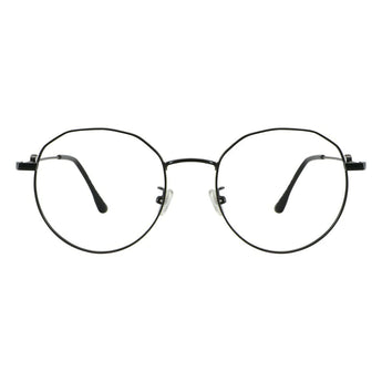 Metal Oval Eyeglasses