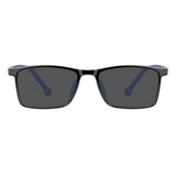 Geoffrey TR&Silica gel Rectangle Sunglasses - LifeArtVision
