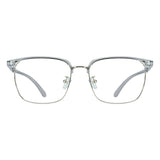 Metal Square Eyeglasses