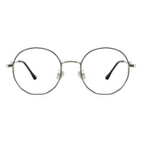 Metal Oval Eyeglasses