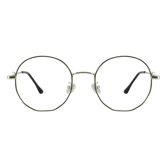 Metal Oval Eyeglasses