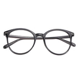 Plastic Oval Eyeglasses