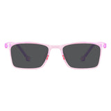 Geoffrey TR&Silica gel Rectangle Sunglasses - LifeArtVision