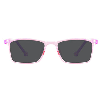 Geoffrey TR&Silica gel Rectangle Sunglasses - LifeArtVision