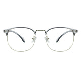 Metal Oval Eyeglasses