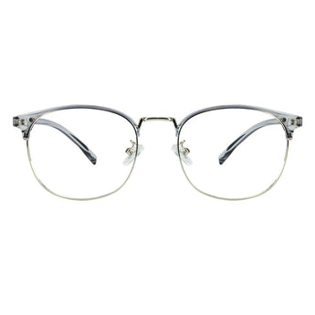 Metal Oval Eyeglasses