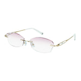 Metal Rectangle Eyeglasses