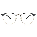 Metal Oval Eyeglasses