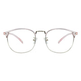 Metal Oval Eyeglasses