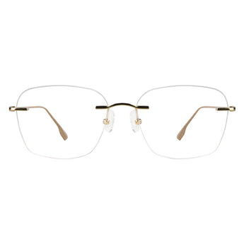 Gaby Titanium Oval Eyeglasses