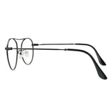 Metal Oval Eyeglasses