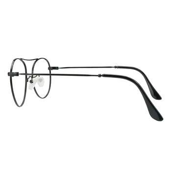Metal Oval Eyeglasses