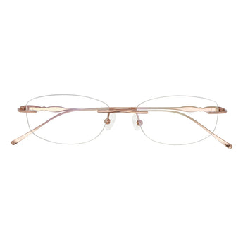 Metal Geometric Eyeglasses
