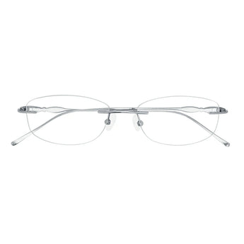 Metal Geometric Eyeglasses