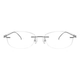Metal Geometric Eyeglasses