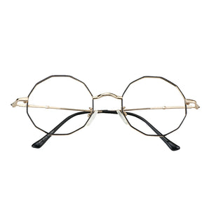 Metal Oval Eyeglasses