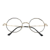 Metal Oval Eyeglasses