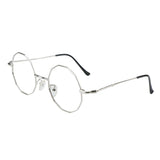Metal Oval Eyeglasses