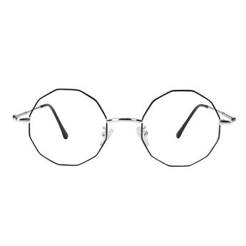Metal Oval Eyeglasses