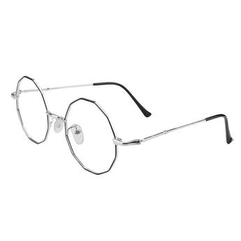 Metal Oval Eyeglasses
