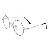 Metal Oval Eyeglasses