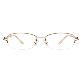 Metal Oval Eyeglasses -LifeArtVision
