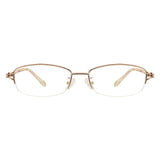 Metal Oval Eyeglasses -LifeArtVision