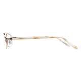 Metal Oval Eyeglasses -LifeArtVision